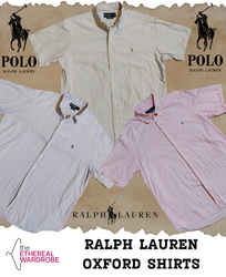Ralph Lauren Oxford Shirts Bundle of 10 pcs (RN#10..