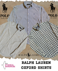 Ralph Lauren Oxford Shirts Bundle of 10 pcs (RN#10..