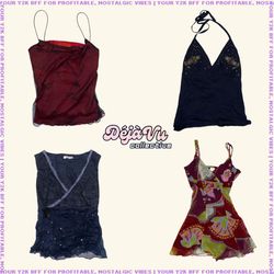Y2K Eva Longoria Inspired Cami Tops (DVC#48)