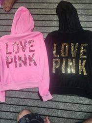 Love Pink hoodies