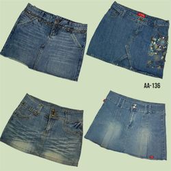 Y2K Britney Ära Denim Minirocke (AA-136)