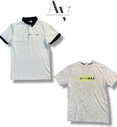 Nike polo and printed t shirts