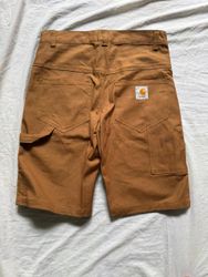 Rework Style Carhartt Camel Shorts