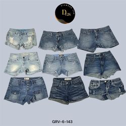 Y2K Baby Fit Shorts | Vintage Denim Vibes (GRV-6-1..
