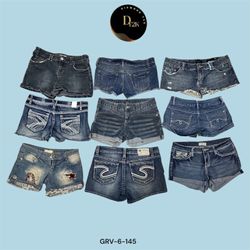 Vintage Y2K Mini Denim Shorts | Iconic 2000s Style..