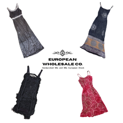 00s European Delicate Midi Dress Mix(EWC129)