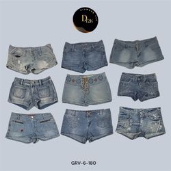 Vintage Y2K Mini Denim Shorts | Summer Staple (GRV..