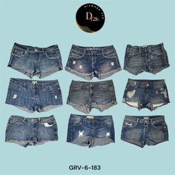 Retro Y2K Denim Cut-Off Shorts | Must-Have Look (G..