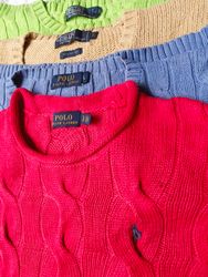 Cable-Knit-Polo