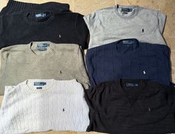 Polo sweater round neck 16 pieces