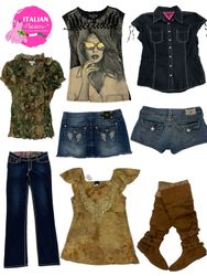 Y2k boho chic starter pack mixed bundle