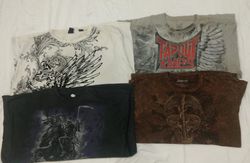 CR-4449 Vintage Stilvolle Schädel T-Shirts