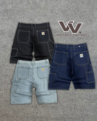 Carhartt Rework-Style Denim-Shorts #18625