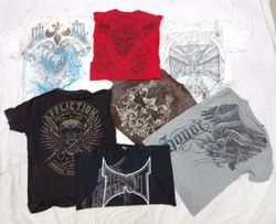 CR-4452 Vintage Men's Skull T-Shirts