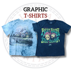 ミックスグラフィックTシャツ