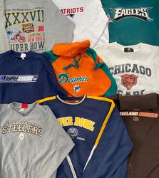 Marken-NFL-Sweatshirts & -Hoodies - 19 Stück