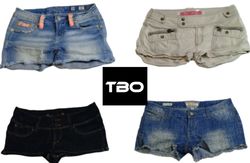 DENIM SEXY SHORTS MIT UND OHNE MARKENNAME