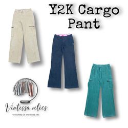 YP17 Y2K Cargo Trousers