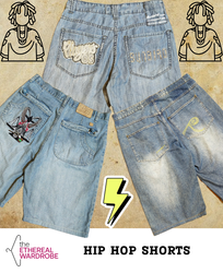 Hip Hop Shorts Bundle of 11 pcs (RN#1240)