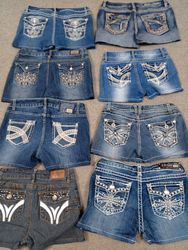 HD1002 Reworked Y2K Shorts Micro Mini Femininos - ..