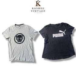 T-shirt delle marche Champion, Kappa, Marvel e alt..