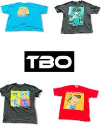 Cartoon printed vintage t-shirts