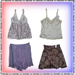 Effortless Summer- Cami Tops and Boho Skirts Mix (..