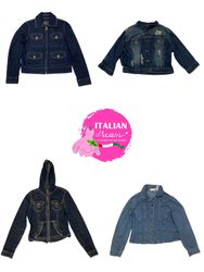 Y2k signature unique denim jackets
