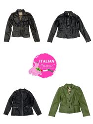 Y2k signature leather jackets