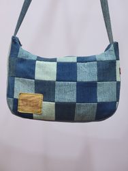 Reworked Levi's Multipatch Denim Bags