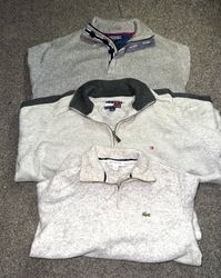 Suéteres de Lacoste y Tommy