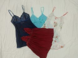 IQ0185 Y2k Schicke Cami Tops - 10 Stück