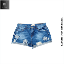 SHORTS MINI EN DENIM Y2K (BUNDLE 2)