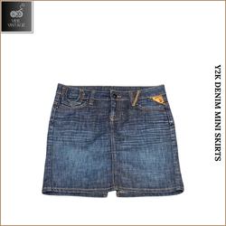 JUPES MINI EN DENIM Y2K (LOT DE 3)