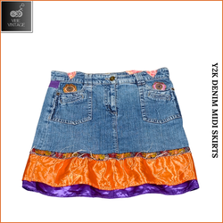 Y2K DENIM MIDI SKIRTS - 07 PCS (BUNDLE 2)