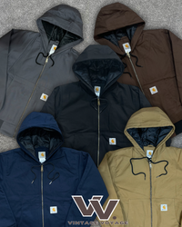Carhartt rework style hooded jackets #19..