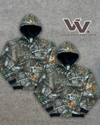 Carhartt rework style realtree hooded ja..
