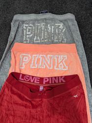 SD0122 - Calças de Veludo Victoria Secret Pink Lad..