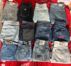 Denim Hip-Hop-Hosen 26 Stück