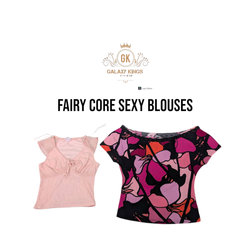 Blusas Sexy Fairy Core
