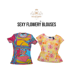 Blusas Floridas Sexy