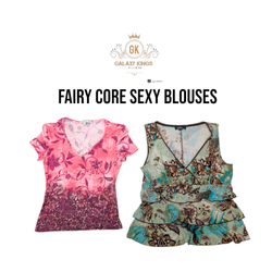Fairy Core Sexy Blouses