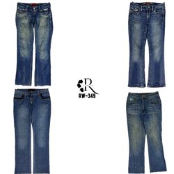 Jean en denim de l'ère Britney Y2K (RW-349)
