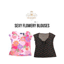 Sexy Flowery Blouses