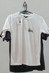 CR-159 Überarbeitet Stil Bedruckte Unisex Stussy T..