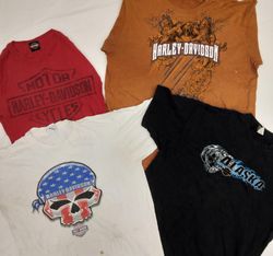 ZH0176 Harley Men T-shirts - 8 Pcs