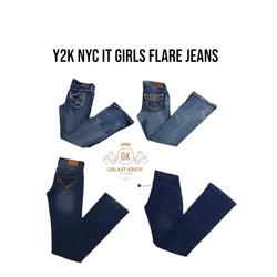 Y2k NYC IT Girls Flare Jeans