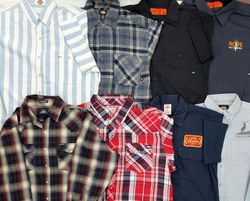 Branded Dickies Button-Up Shirts - 15 Pieces