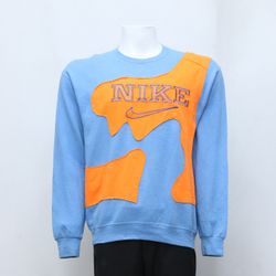 CR-162 Reworked Mix Branded Patchwork Sweatshirt