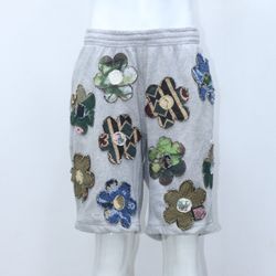 CR-163 Reworked Mix Branded Shorts with Flower Pat..